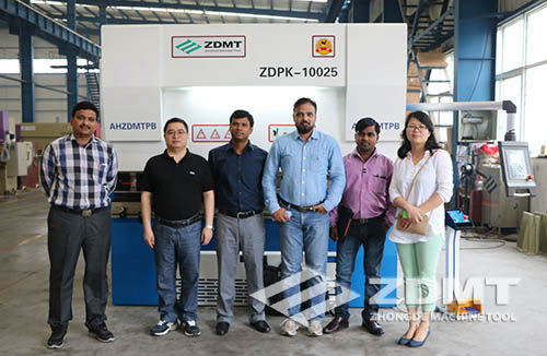 结联盟双赢印度剪板机折弯机市场-安徽中德机床股分无限公司